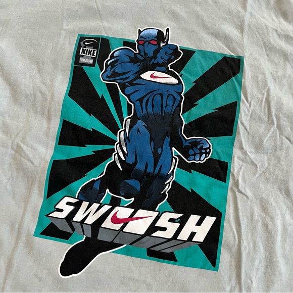 ✔️ NWT✔️ NIKE Max90 Tee Light Smoke Grey - Picture 3 of 7